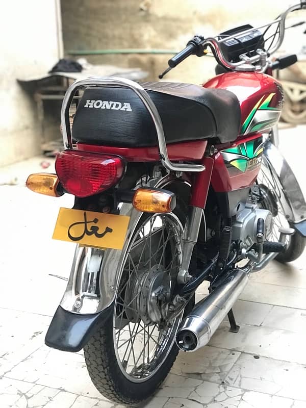 Honda CD70 2020Modal| Engine 10/10|Total Original |Biometric Available 1