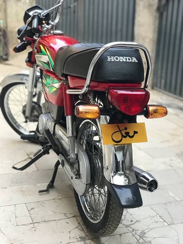 Honda CD70 2020Modal| Engine 10/10|Total Original |Biometric Available 2