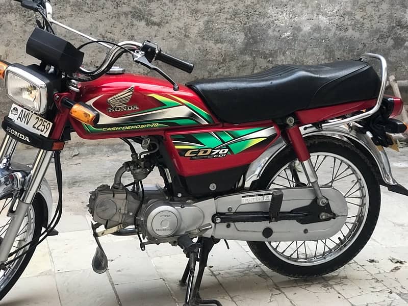 Honda CD70 2020Modal| Engine 10/10|Total Original |Biometric Available 4