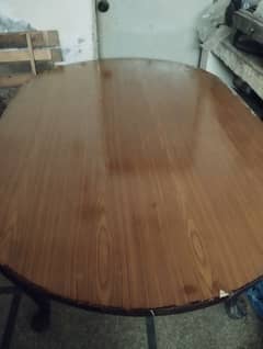 6 chairs big dinning Table