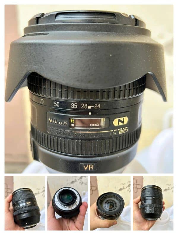 Nikon lens 24/120 0