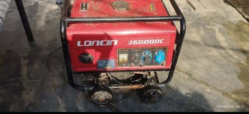 loncin genrator 3.6kv in good condition 2