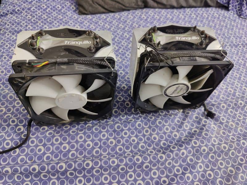 Gelid Tranquillo x2 4 pipe CPU cooler heatsink 1