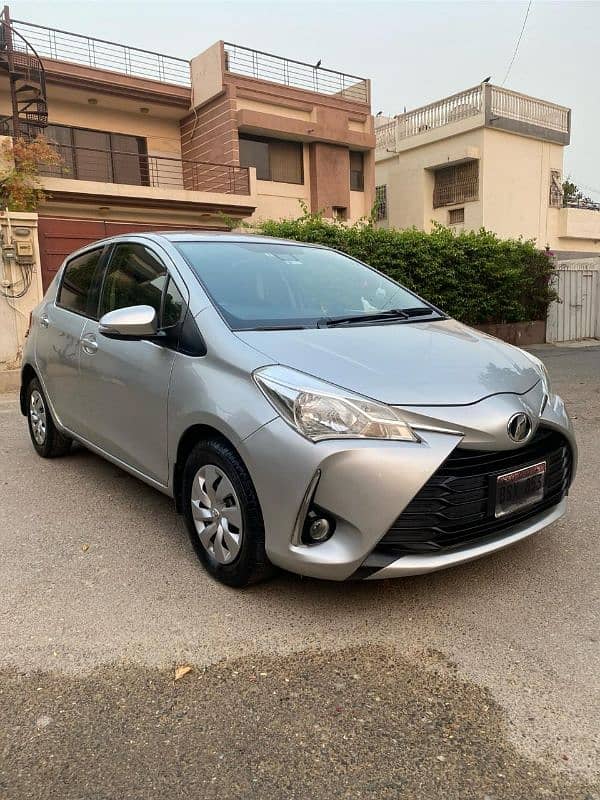 Toyota Vitz 2017 register 2021 1