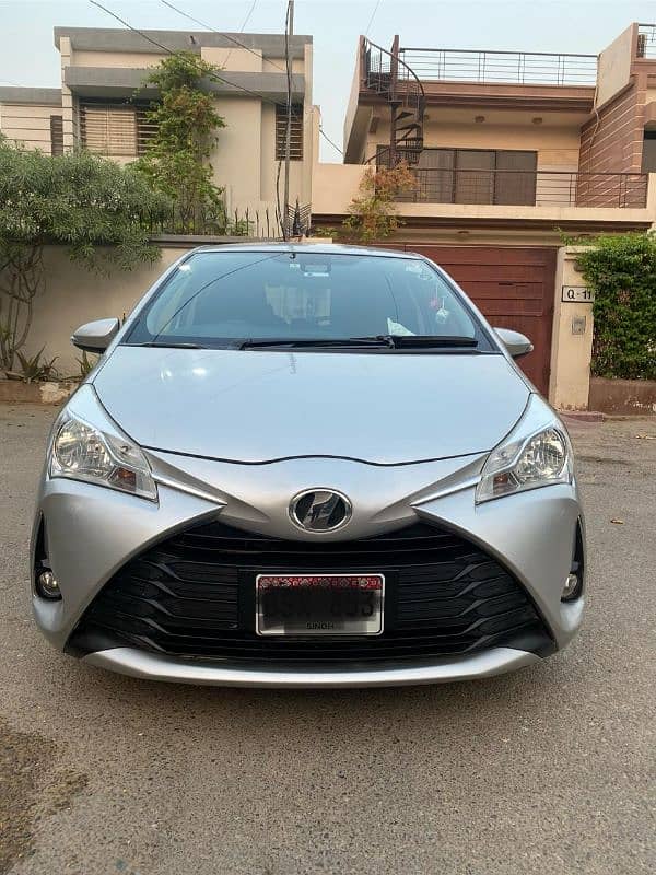 Toyota Vitz 2017 register 2021 3