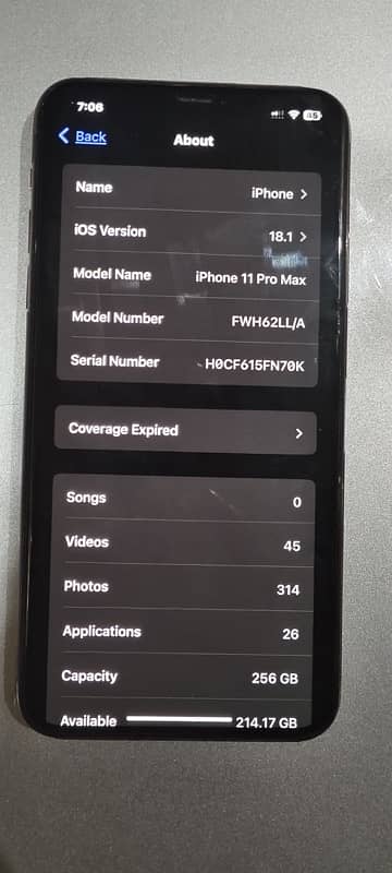 iphone 11 promax Pta Approve physical +E sim 1