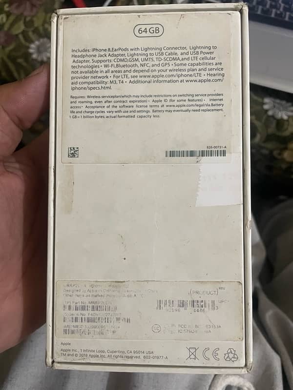 iphone 8 64 gb PTA APPROVED 7