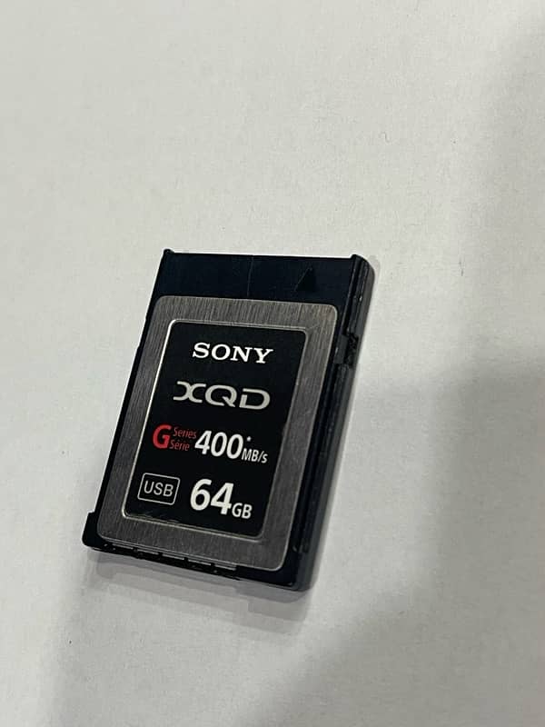 XQD Sony 64GB G Series Memory Card 0