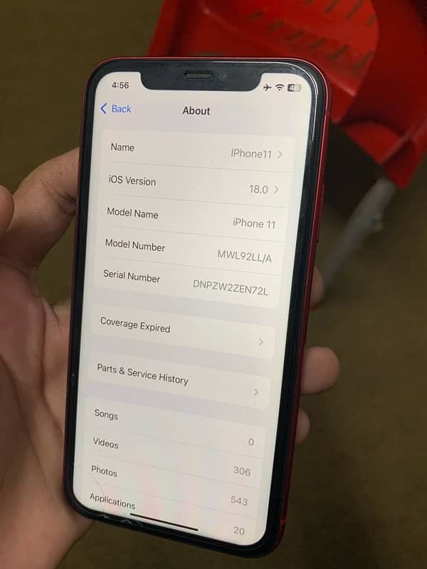 iPhone 11 64gb factory unlock waterpack LLA 6