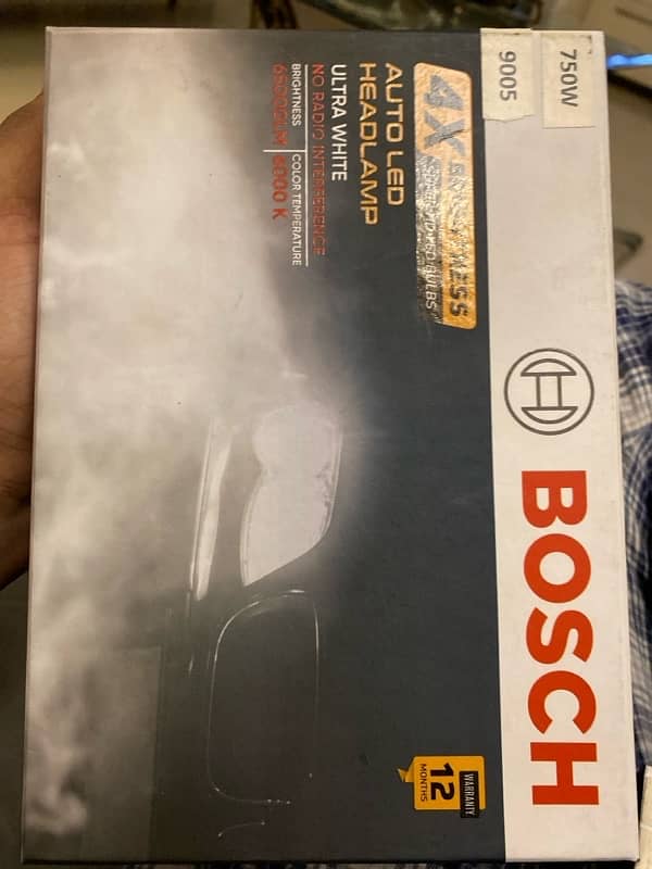 BOSCH ORIGINAL LEDS H11 and 9005 1