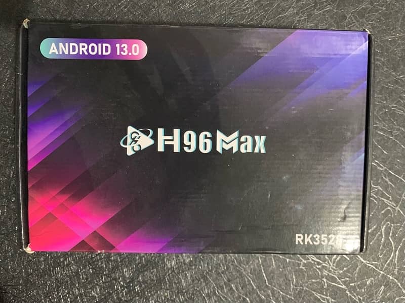 H96 MAX For Led Lcd Android TV 13.0 Version Tv Box 4+64GB 1