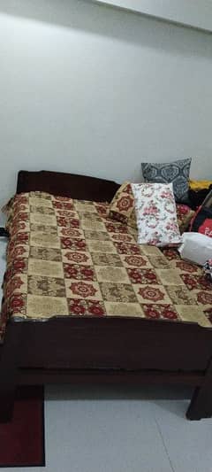 2 single bed with mattress