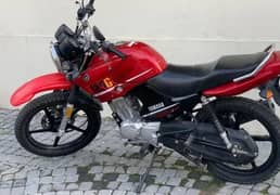 Yamaha YBR G RED 2021 Qta registered Zero cndioton