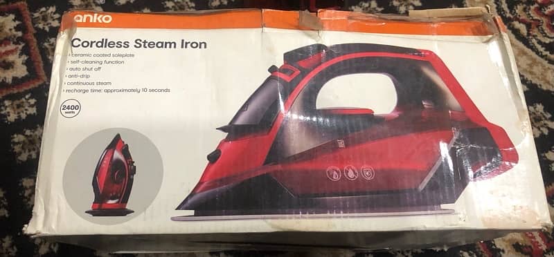 Anko Cordless Steam Iron 4