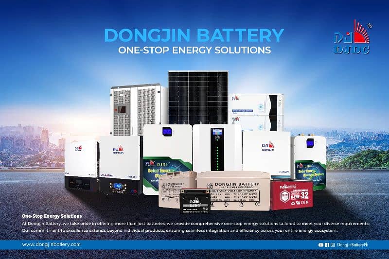 DONGJIN LITHEUM AND WALL MOUNTED BATTERIES 0