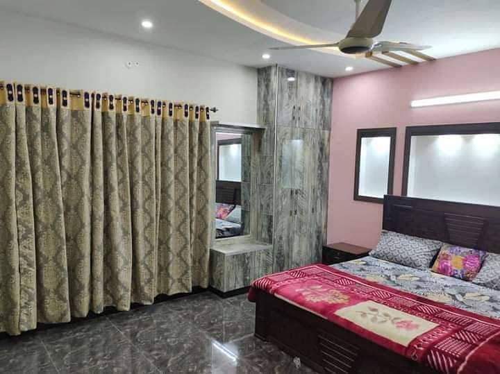 Luxury Fully Furnished House Ground Portion for rent 9