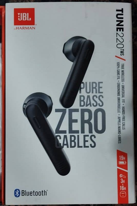 JBL TUNE 220 TWS Earbuds 0