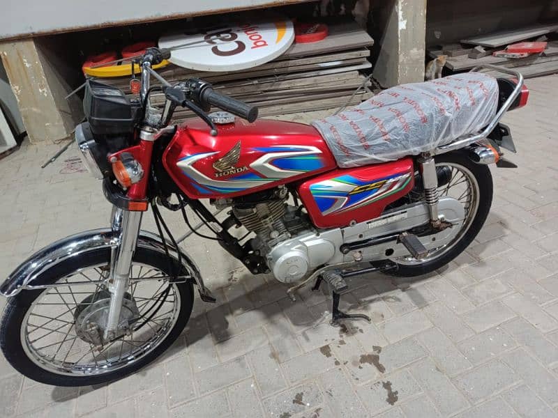 HONDA CG-125 ALL PUNJAB NUMBER 2022 MODEL 2023 REGISTER 0