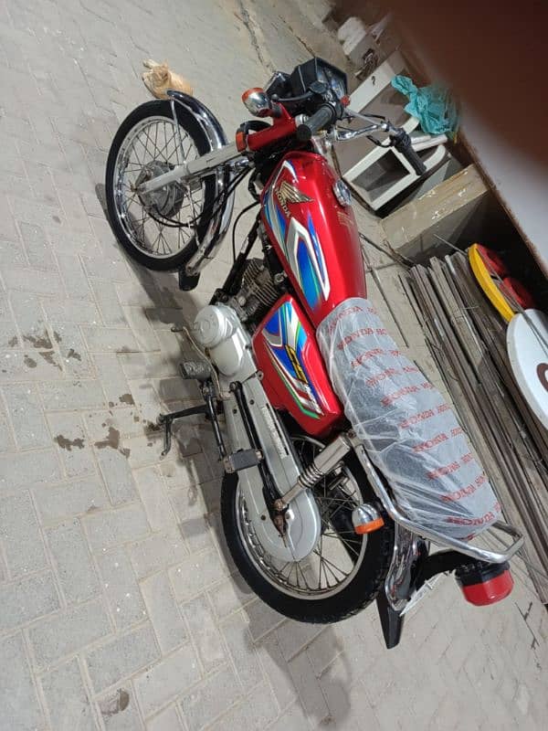 HONDA CG-125 ALL PUNJAB NUMBER 2022 MODEL 2023 REGISTER 2