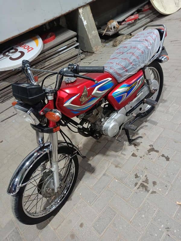 HONDA CG-125 ALL PUNJAB NUMBER 2022 MODEL 2023 REGISTER 3