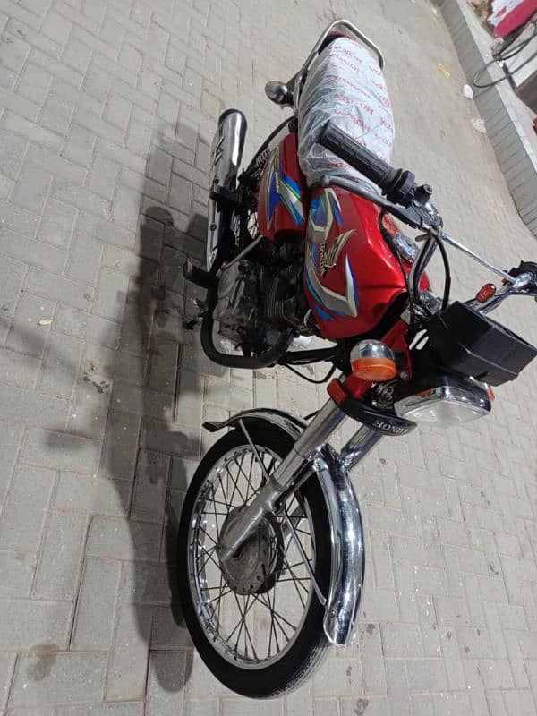 HONDA CG-125 ALL PUNJAB NUMBER 2022 MODEL 2023 REGISTER 4