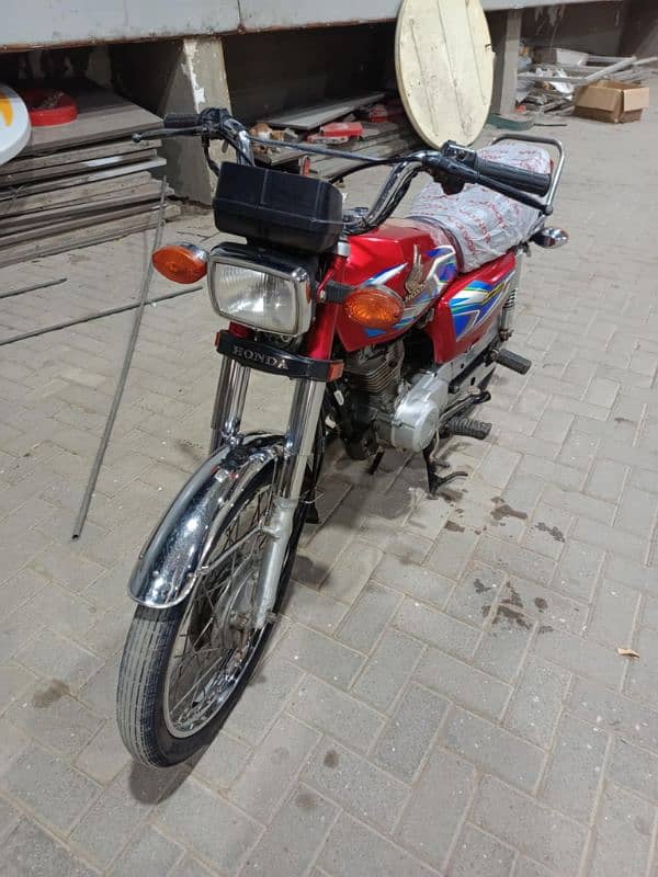 HONDA CG-125 ALL PUNJAB NUMBER 2022 MODEL 2023 REGISTER 6