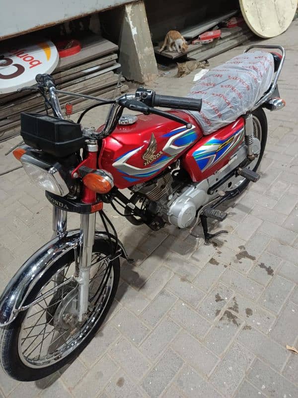 HONDA CG-125 ALL PUNJAB NUMBER 2022 MODEL 2023 REGISTER 7