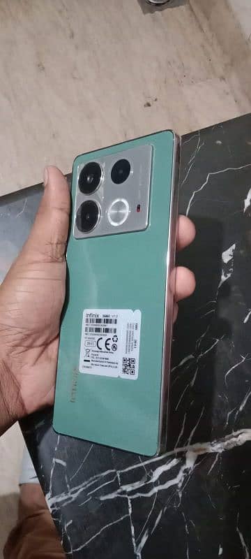 infinix not 40 green color 2