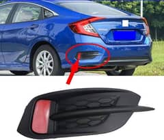 Rear Bumper Garnish Nad Riflector