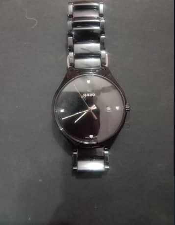 RADO TRUE BLACK WATCH original watch for cheaper price than original. 1