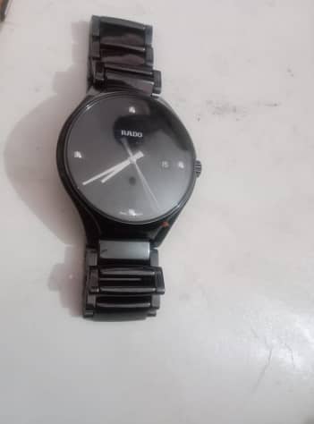 RADO TRUE BLACK WATCH original watch for cheaper price than original. 2