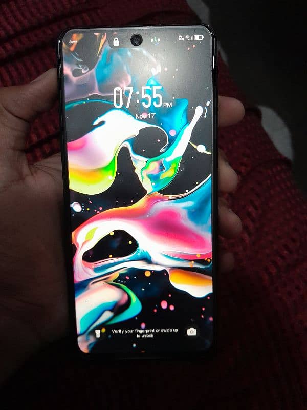 infinix hote 40 pro with all box 2