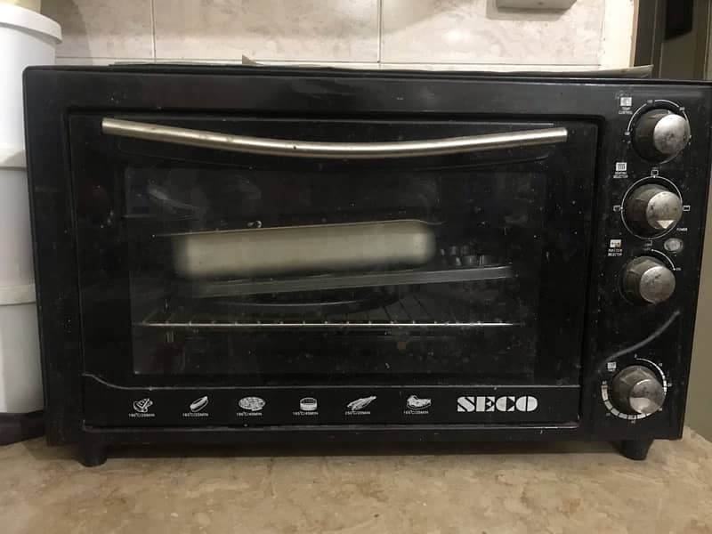 Seco Electric Oven (Black) 0