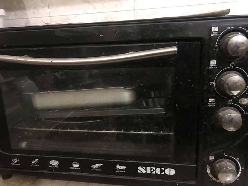 Seco Electric Oven (Black) 1