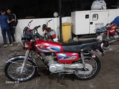 honda125 model22 all januan red colour