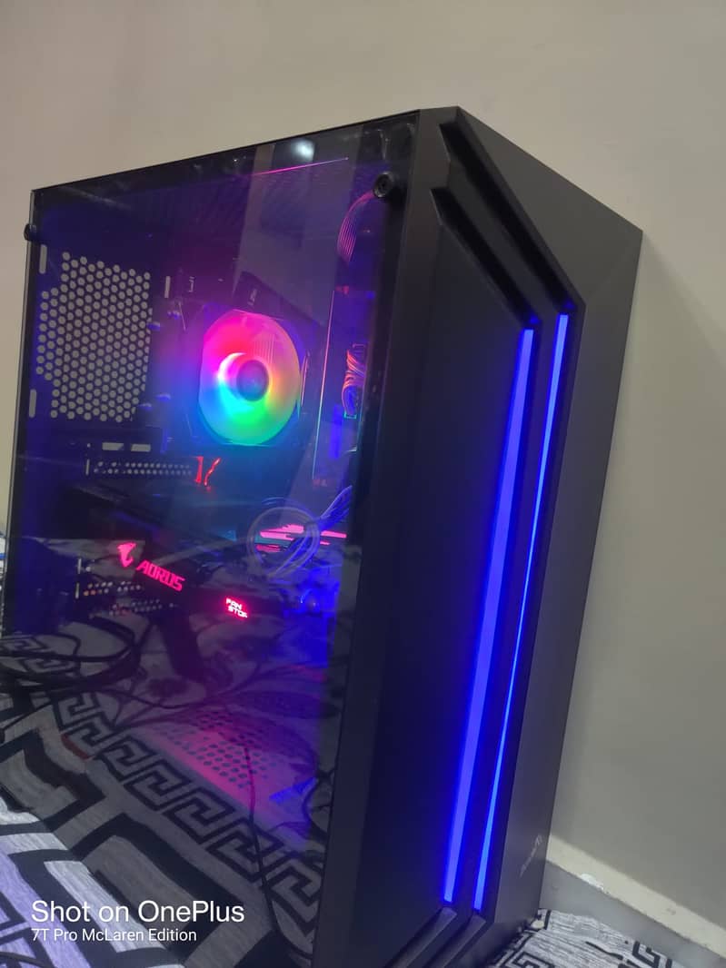 Ryzen Gaming PC with Reddragon Gaming Screen 3