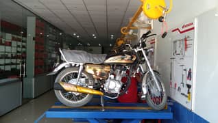 Honda salf Gold Edition Black CG 125