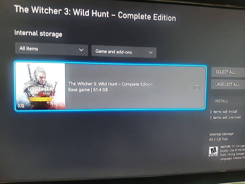 Tekken 8, Witcher 3 ultimate edition and elden ring with dlc 1