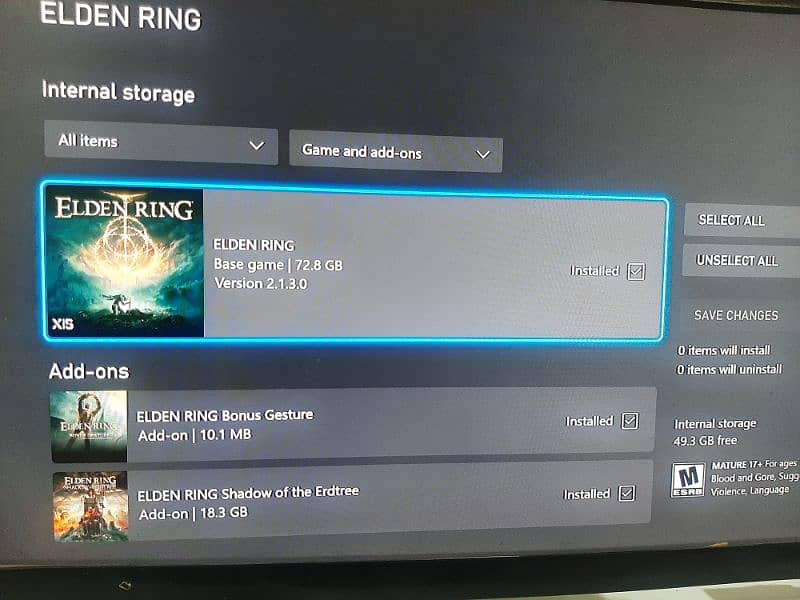 Tekken 8, Witcher 3 ultimate edition and elden ring with dlc 3