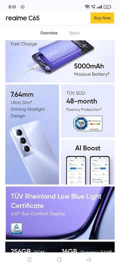 realme c65