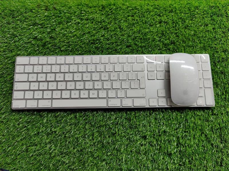 Apple magic 2 space grey and white keyboard mouse 2