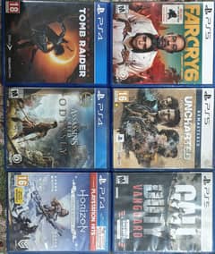 Far cry 6, uncharted, COD vanguard