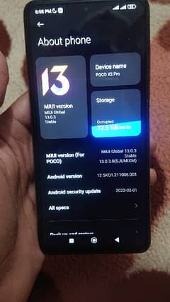poco x3 pro 8 256