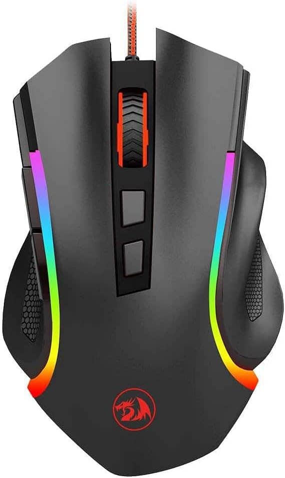 Redragon M607 GRIFFIN RGB 7200 DPI Gaming Mouse In Black 2