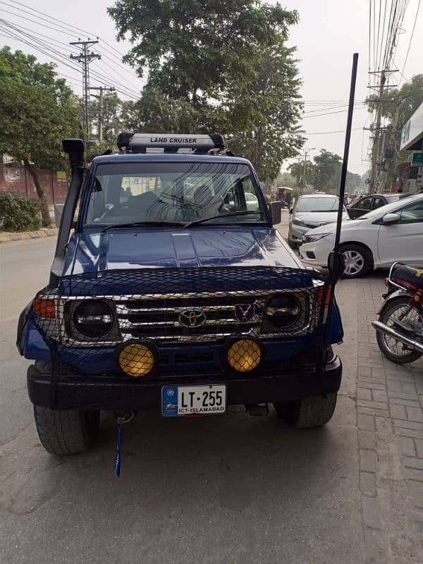 Toyota Land Cruiser 1987 rkr jeep bj 70 1