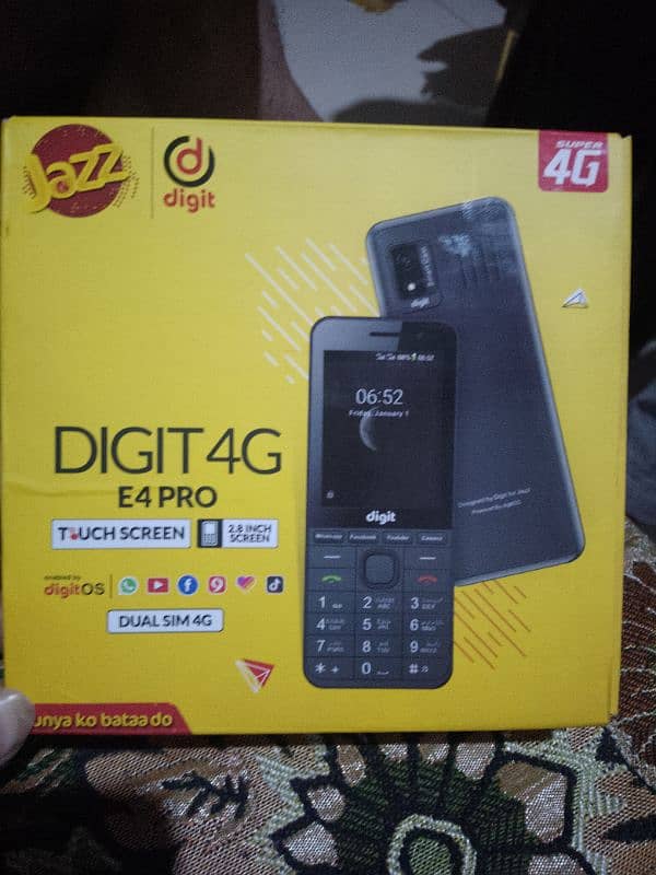 Jazz Digit 4g | E4 Pro | Dual sim 0