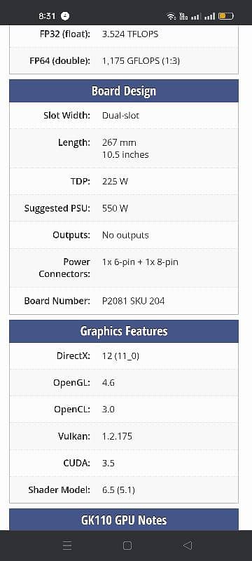 nvidia tesla graps card 4