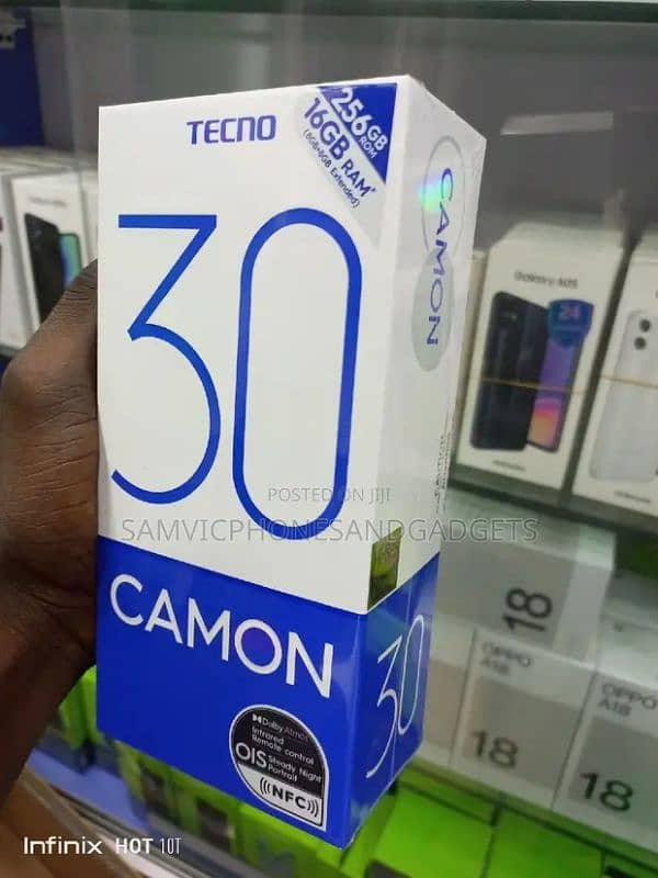 TECNO CAMOM 30 | 12" 12.256GB. AMOLED 120HZ. 11 months  Waranty availa 0