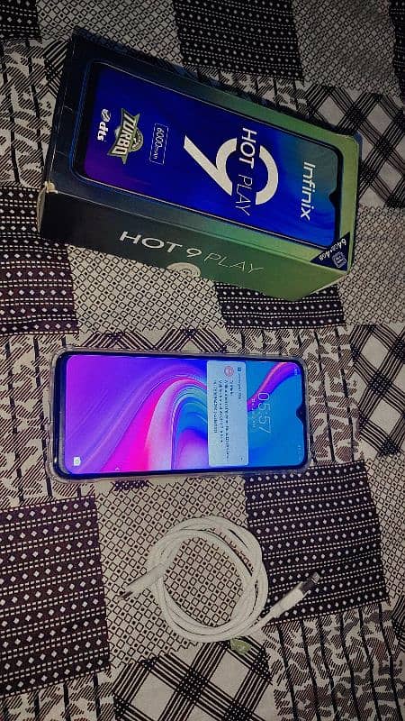 infinix hot 9 play full box 5