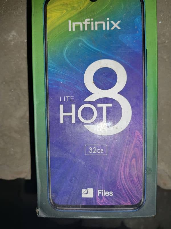 Infinix Hot8 Lite Box Charger Available 0